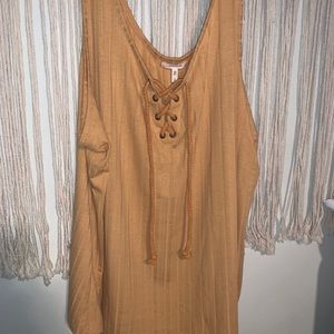 Mustard Yellow Tank Top